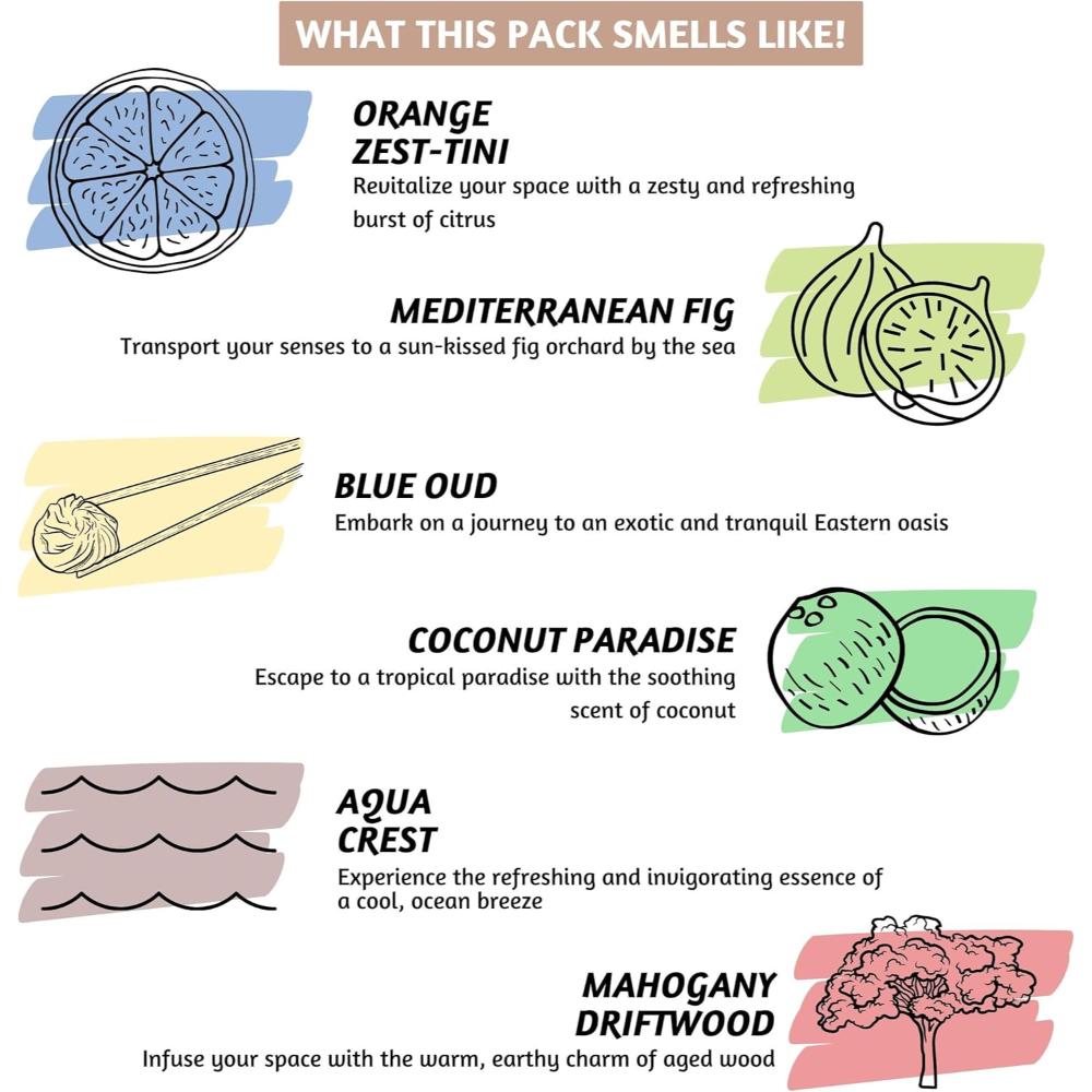 Folkessence Incense Gift Pack - Beach, Please! 120 Sticks Scents