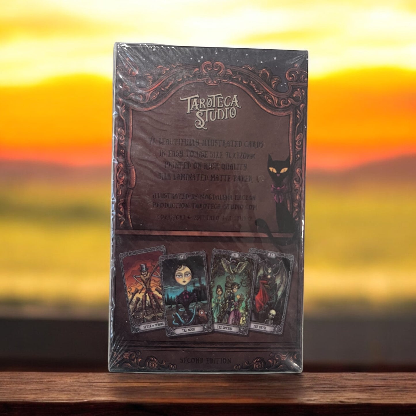 The Dark Mansion Tarot Backside