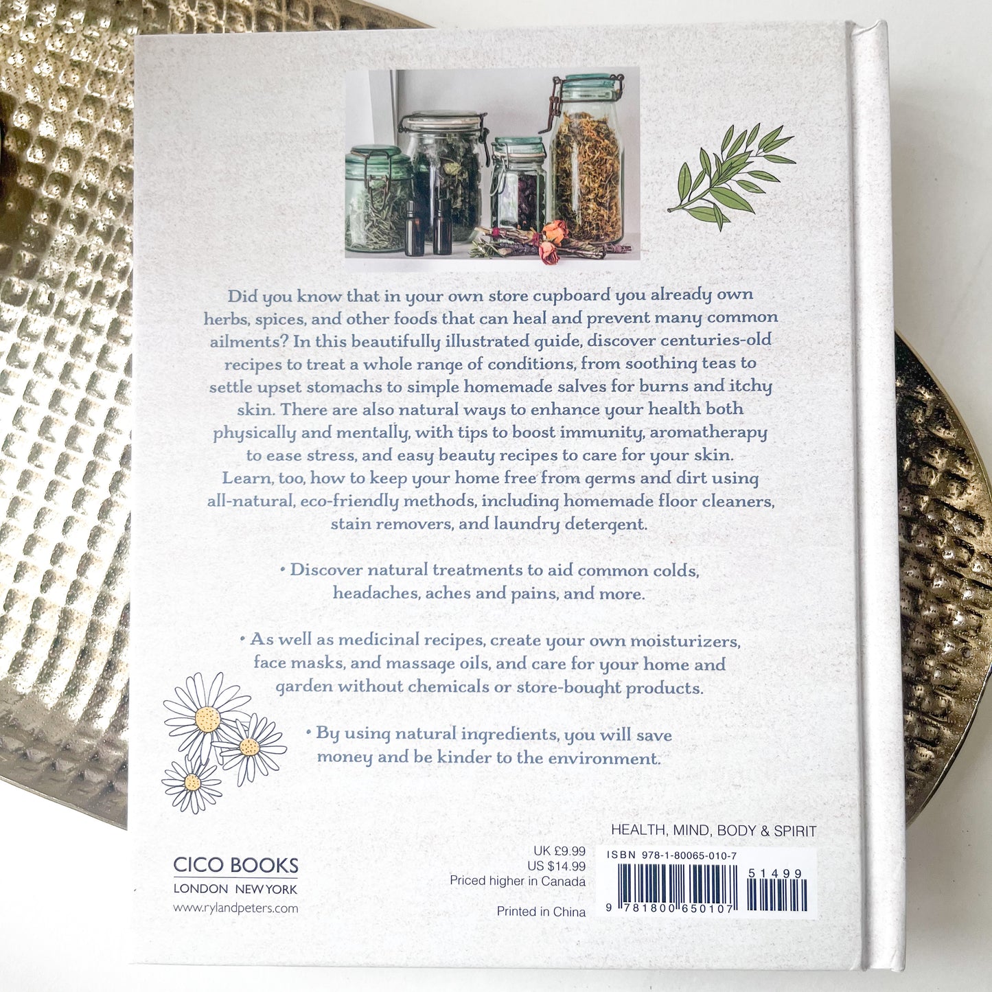 Natural Cures & Remedies Book - CICO Books
