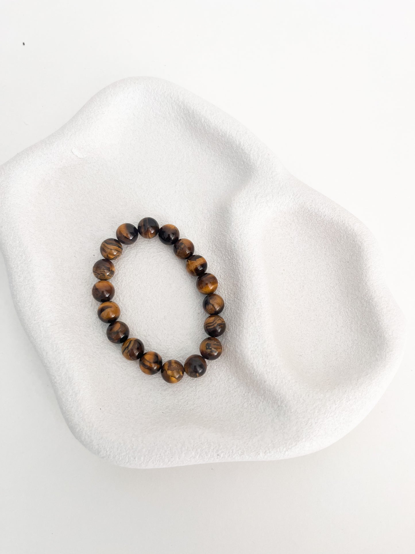 Crystal Jewellery - Tigers Eye 10mm Bead Bracelet