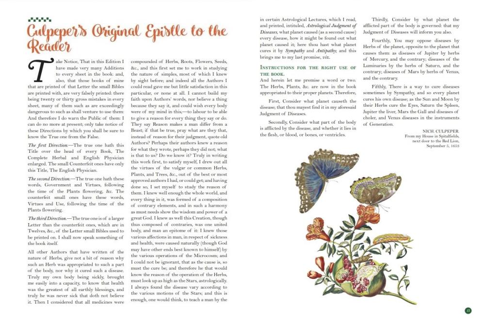 Culpeper's Complete Herbal - Dr JJ Pursell
