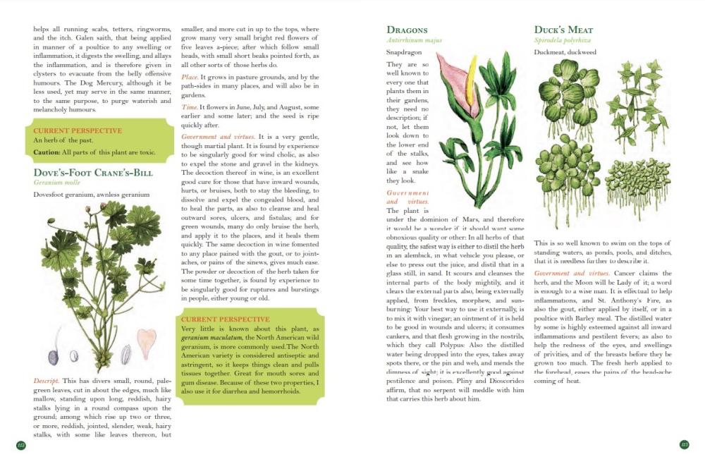 Culpeper's Complete Herbal - Dr JJ Pursell