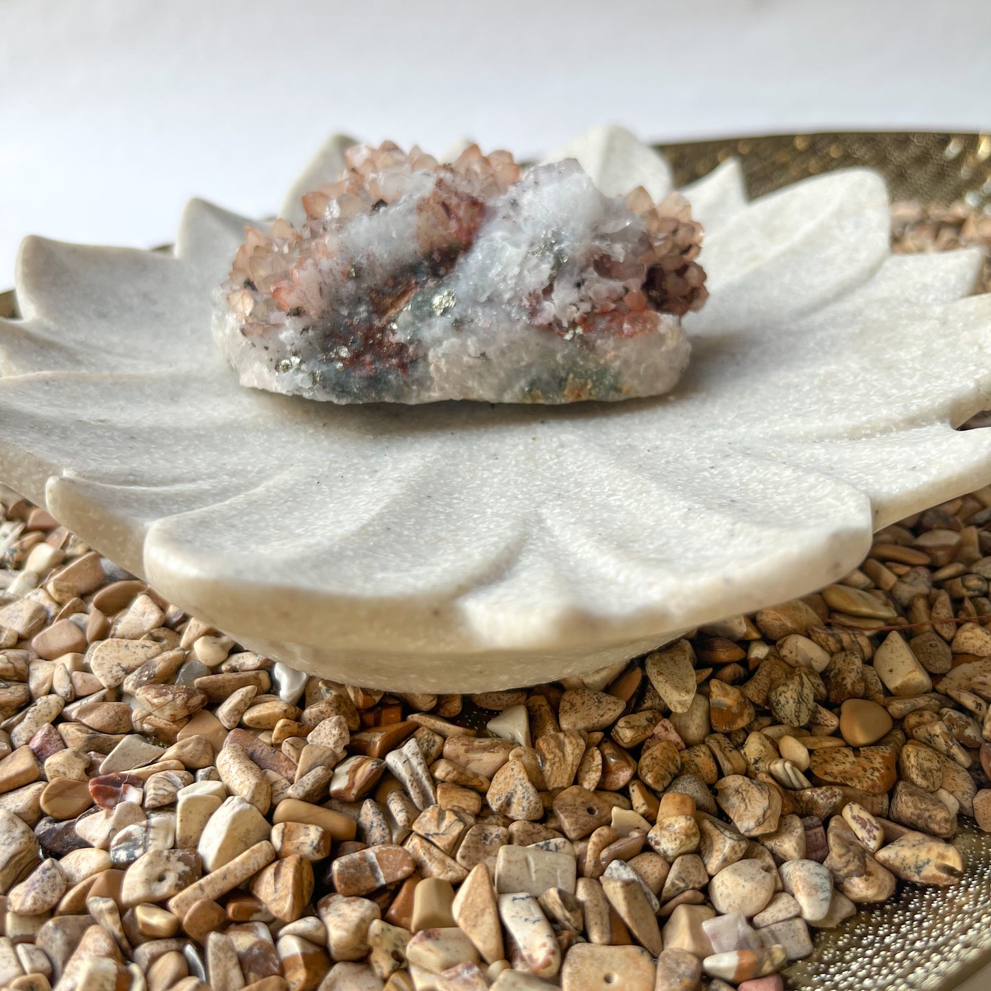 Pyrite Included Quartz