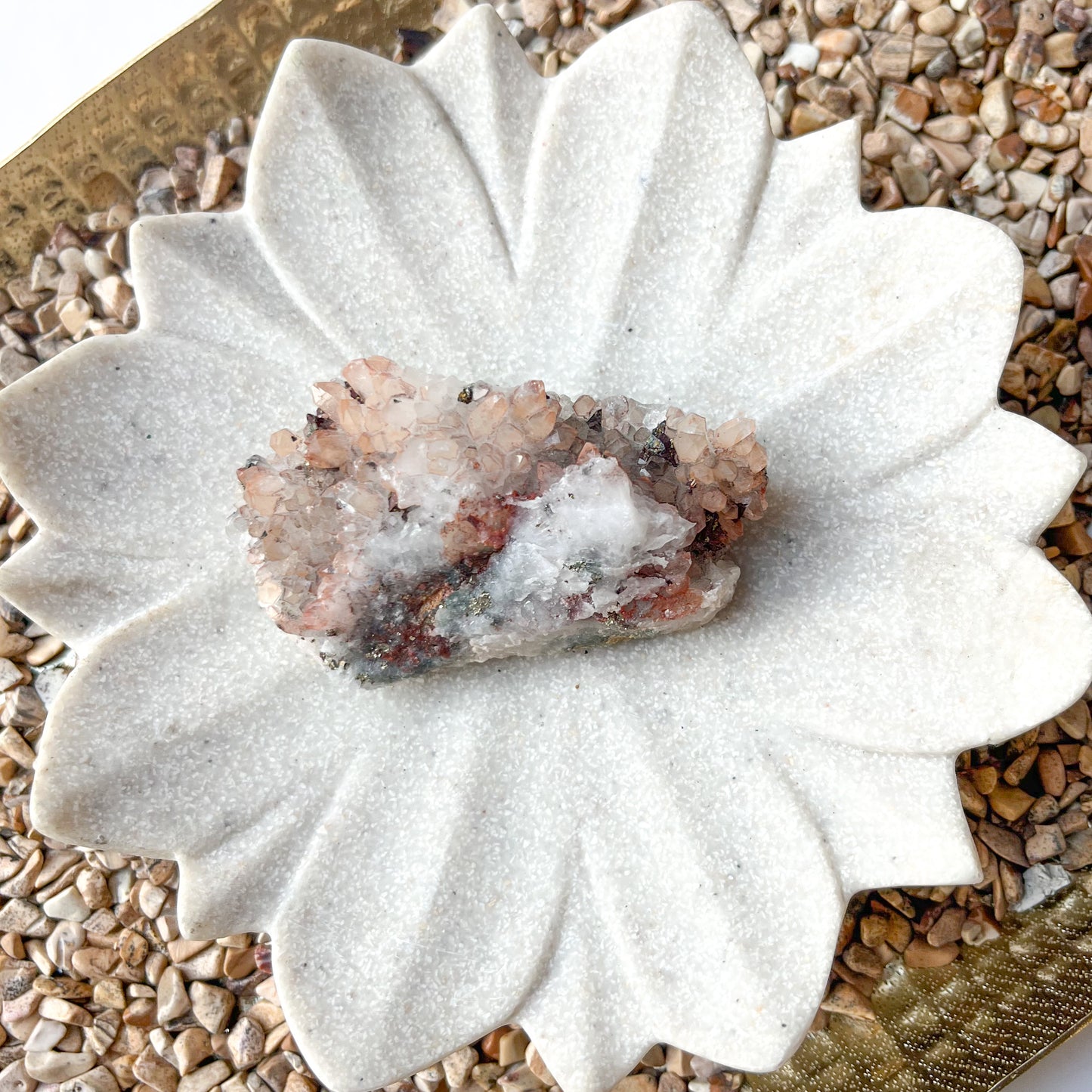 Pyrite Included Quartz