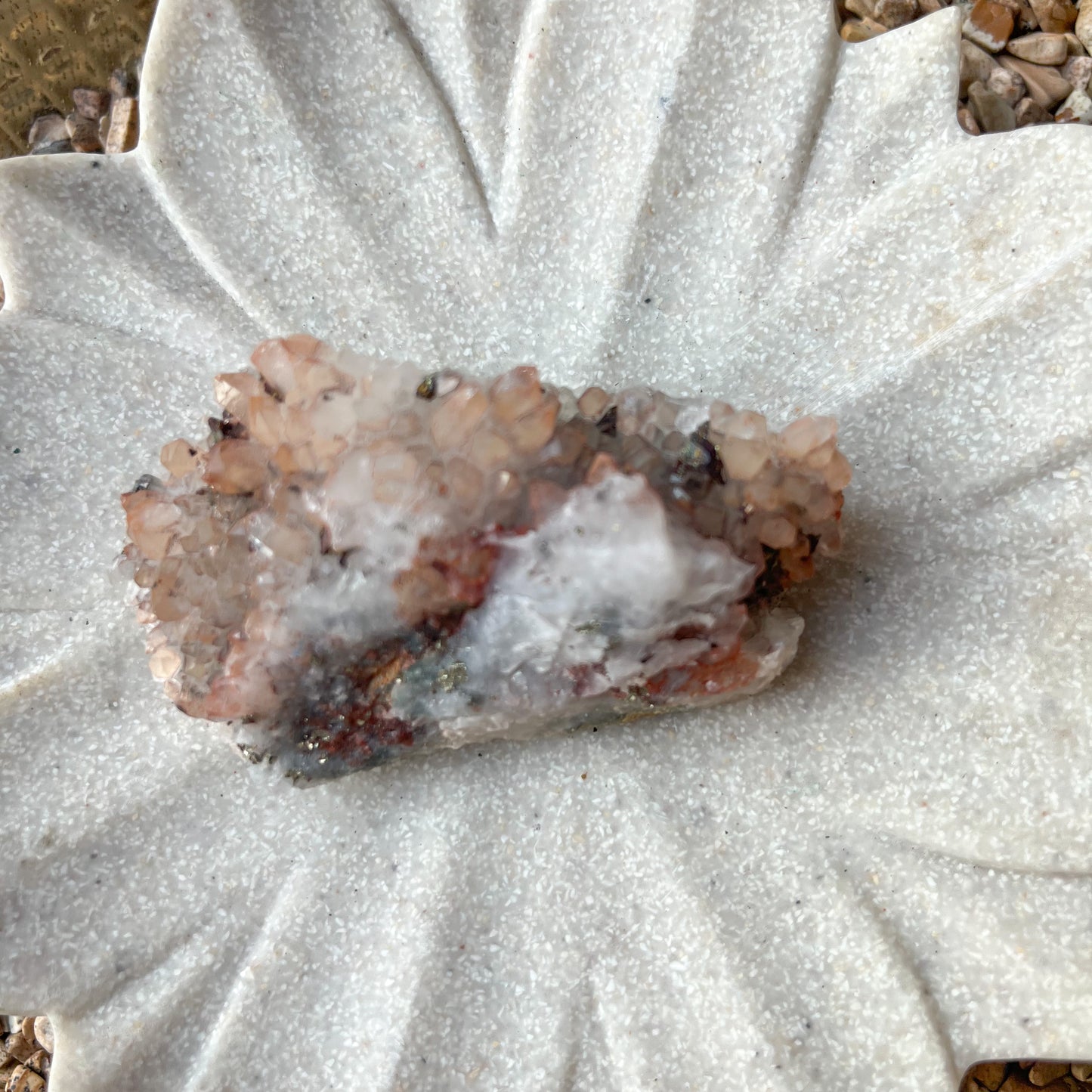 Pyrite Included Quartz