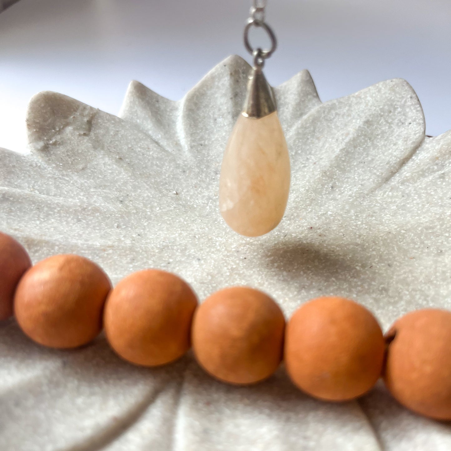 Polished Crystal - Yellow Aventurine Pendulum
