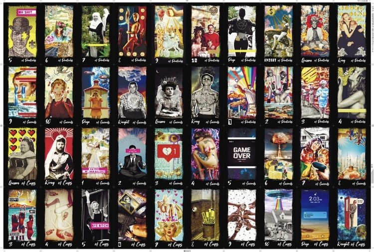 The Badass Tarot Deck By Harley Spencer
