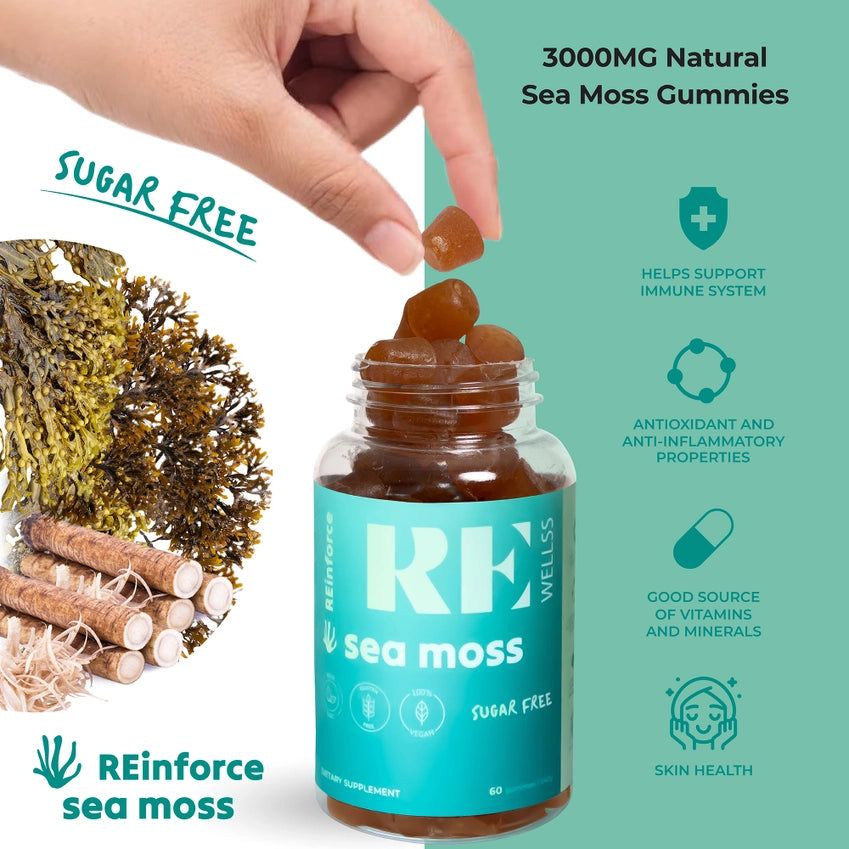 Sugar Free irish Moss Gummies
