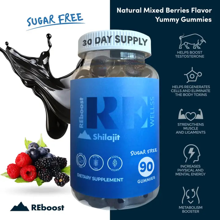 Pure Shilajit Gummies Health Claims
