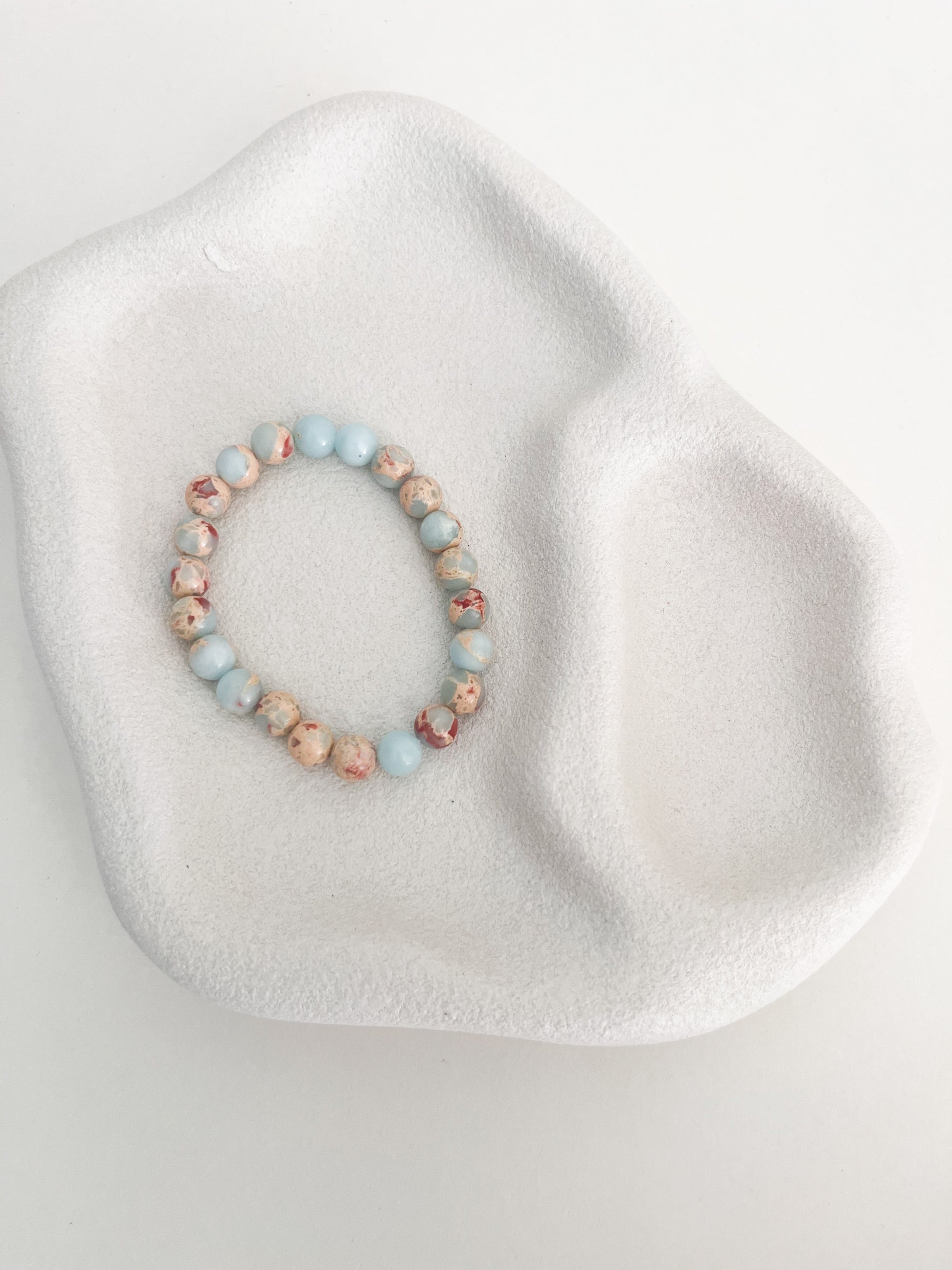Variscite 8mm Bead Bracelet