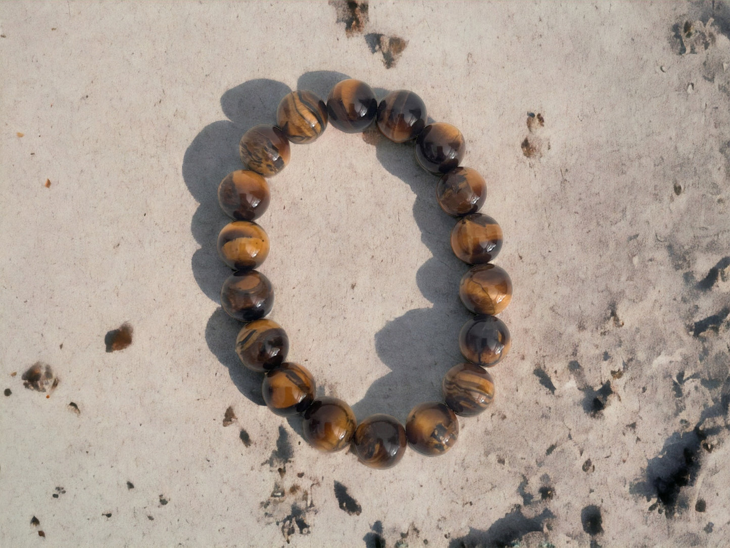 Crystal Jewellery - Tigers Eye 10mm Bead Bracelet