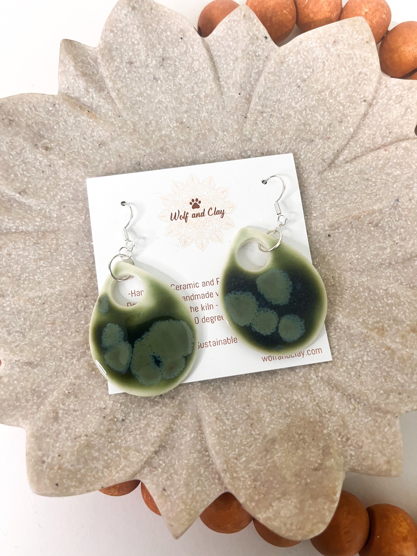 Remi Collection - Porcelain Earrings