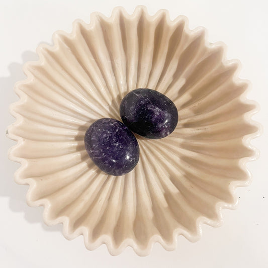 Polished Crystal - Lepidolite Palm Stone