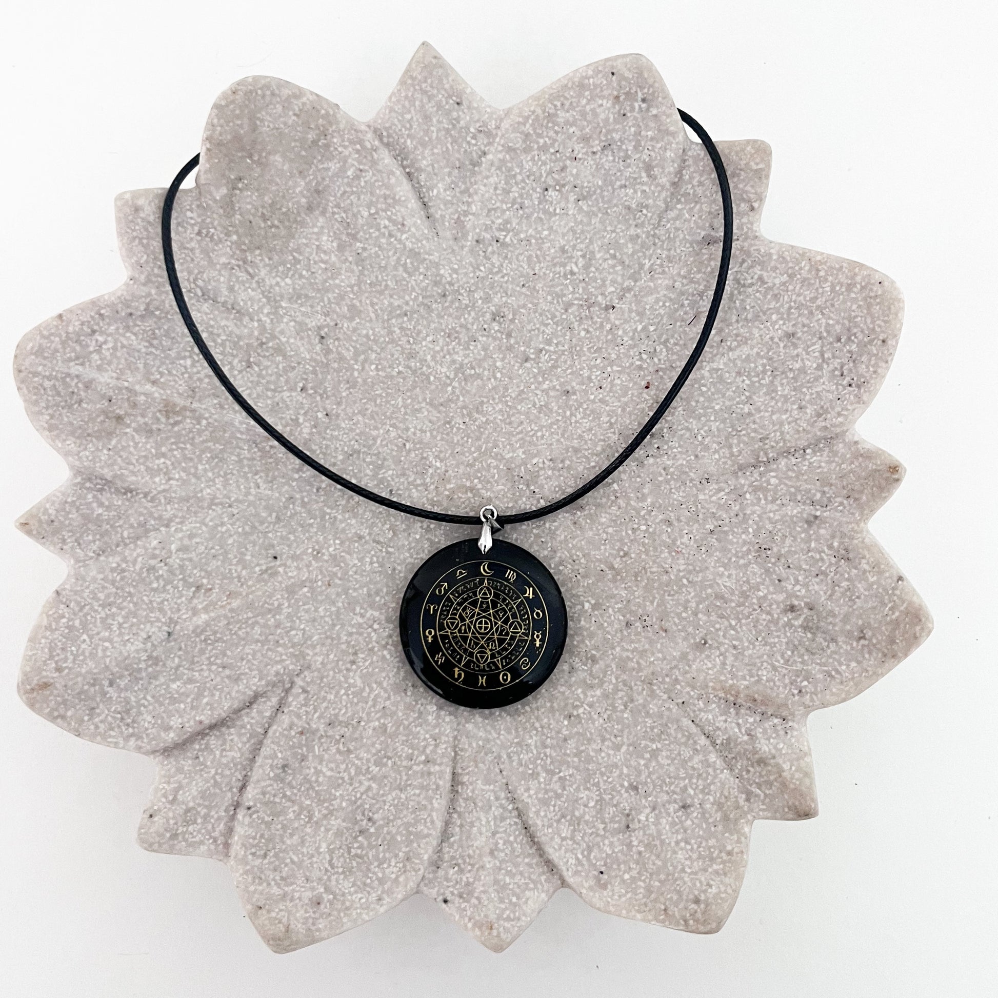 Obsidian Black Necklace