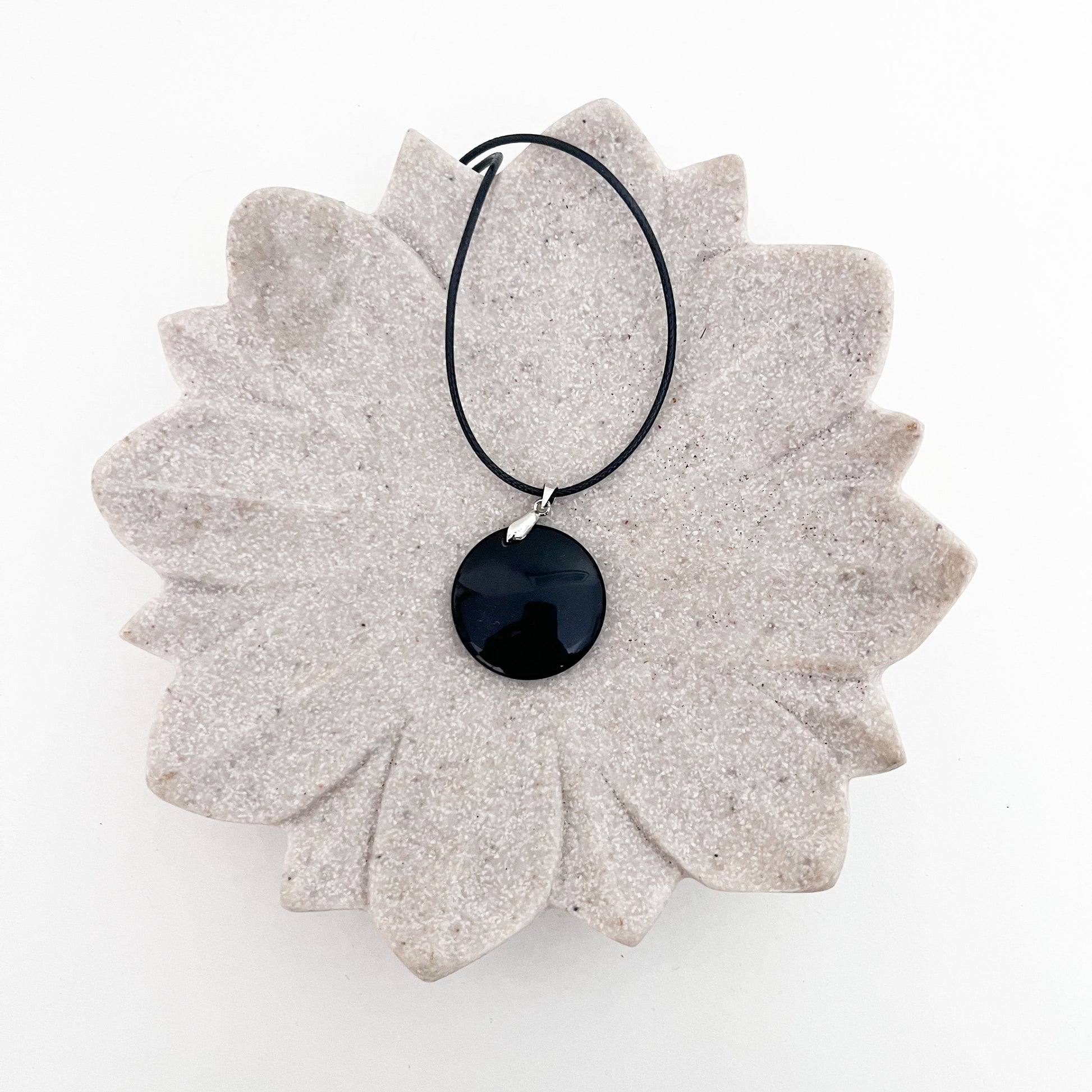 Obsidian Black Necklace