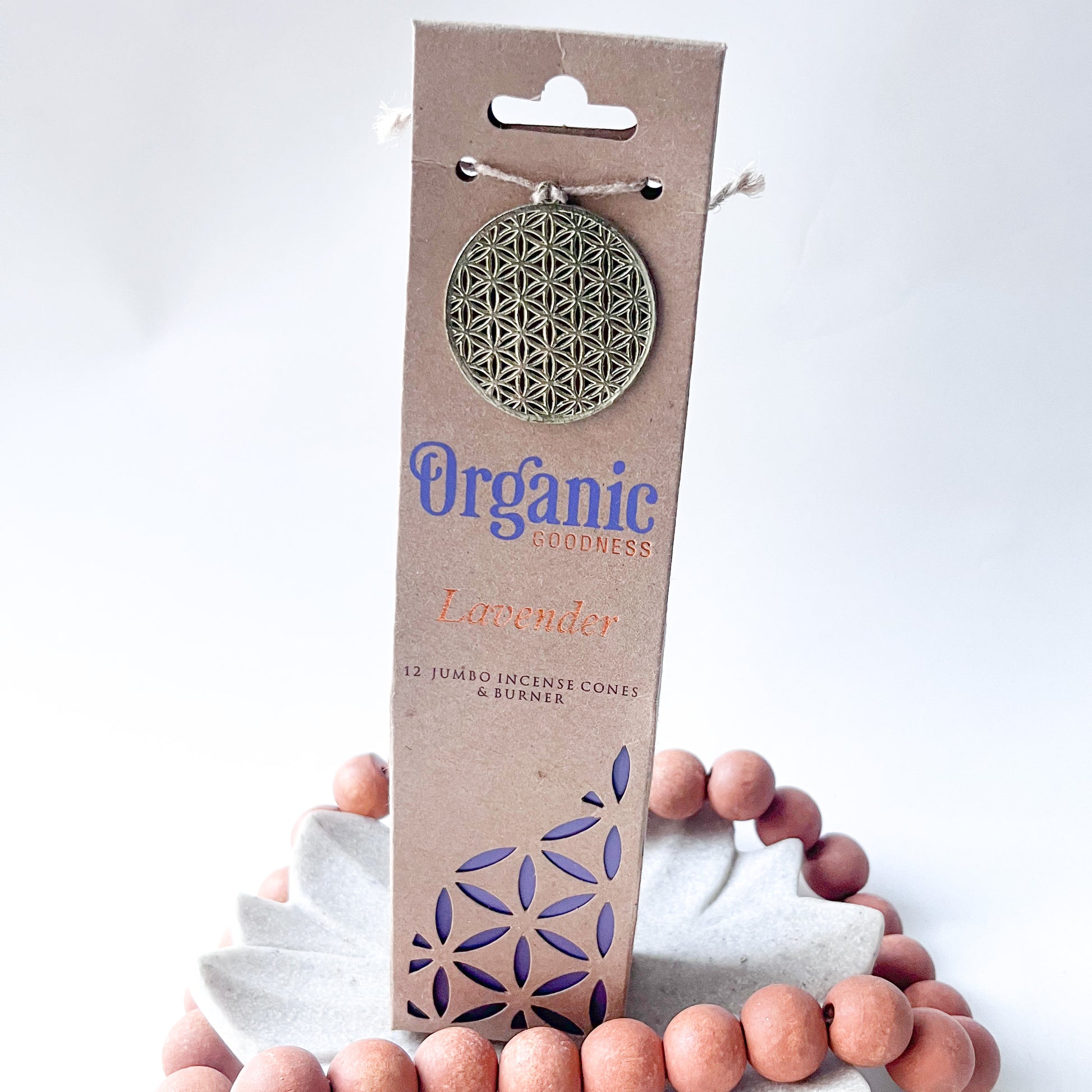 Organic Goodness Incense Cones - Lavender