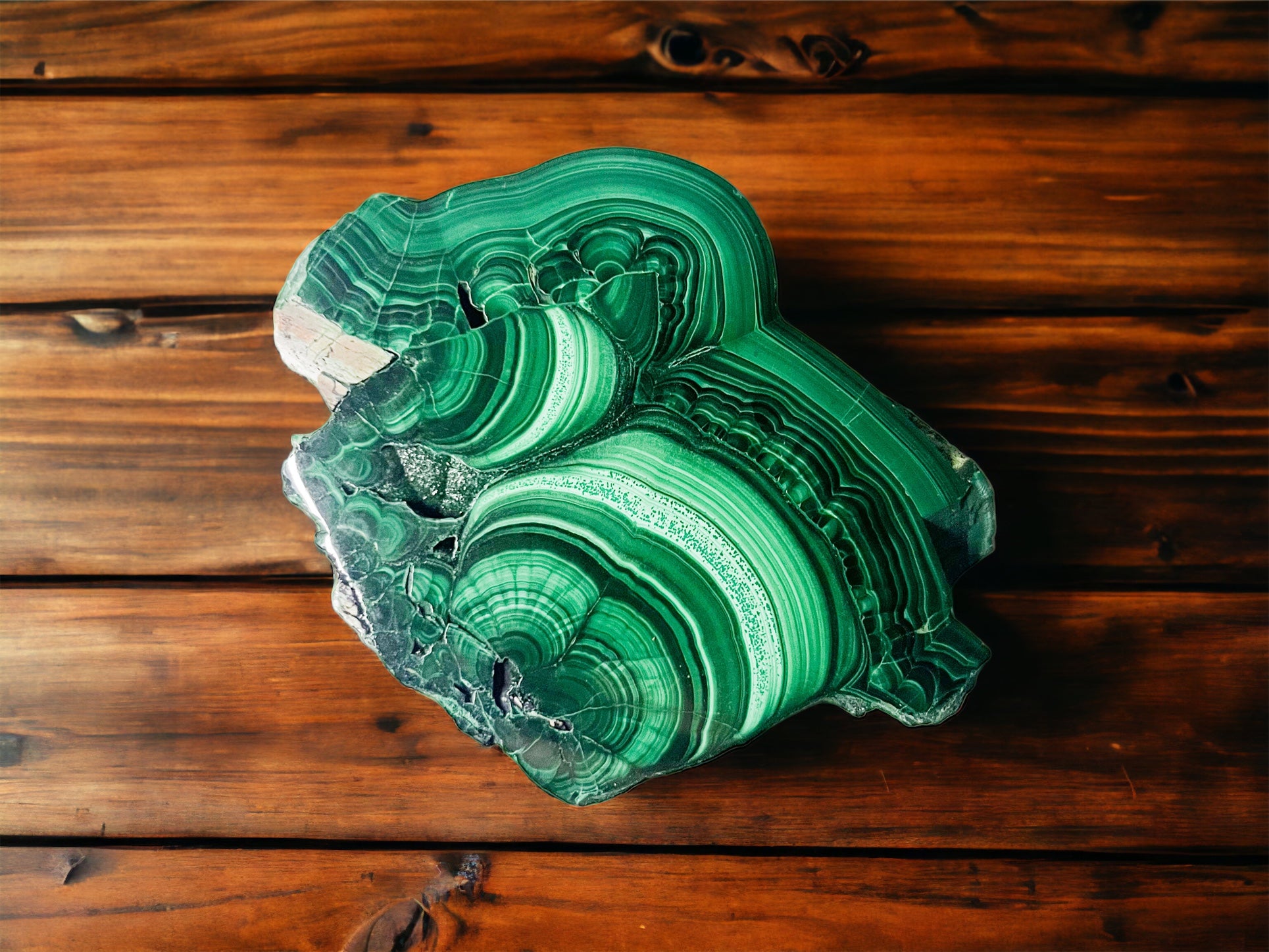 Polished Crystal - Malachite Polished