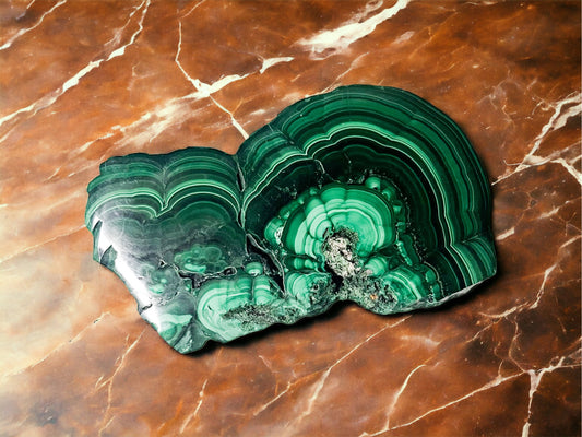 Polished Crystal - Malachite Polished