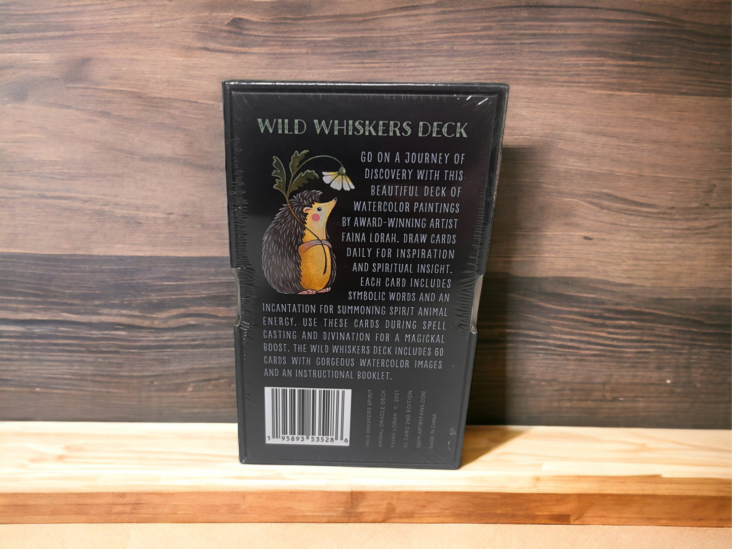 Wild Whiskers Spirit Animal Oracle Divination Cards - Faina Lorah