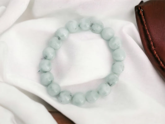 Crystal Jewellery - Larimar 10mm Bead Bracelet
