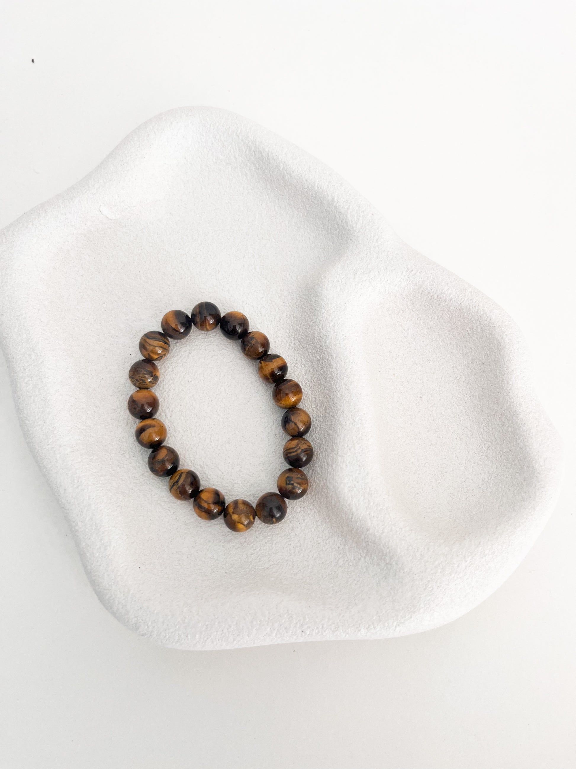 Crystal Jewellery - Tigers Eye 10mm Bead Bracelet