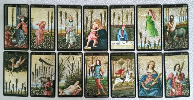 Golden Botticelli Tarot Spread