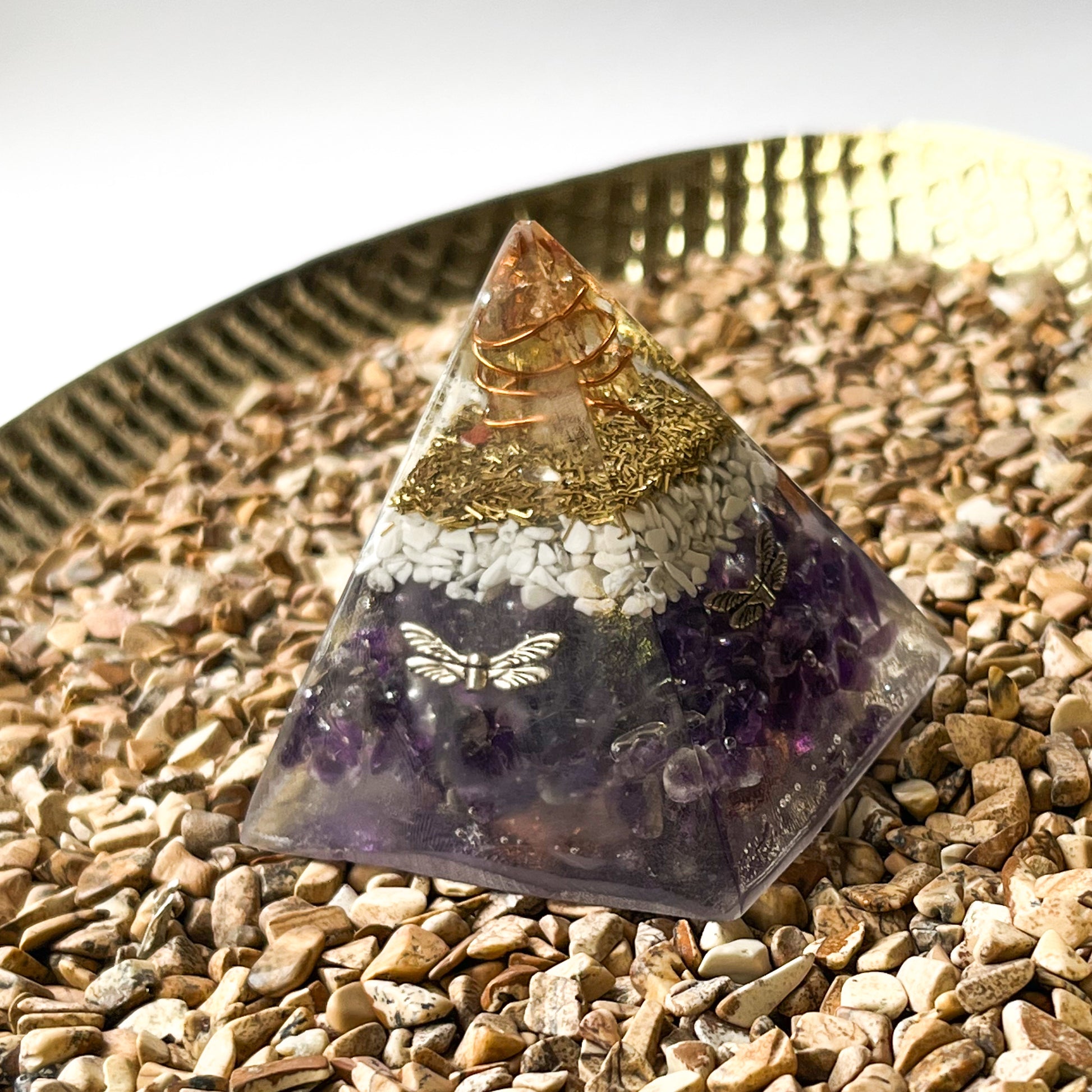 Orgonite Pyramid Crystals