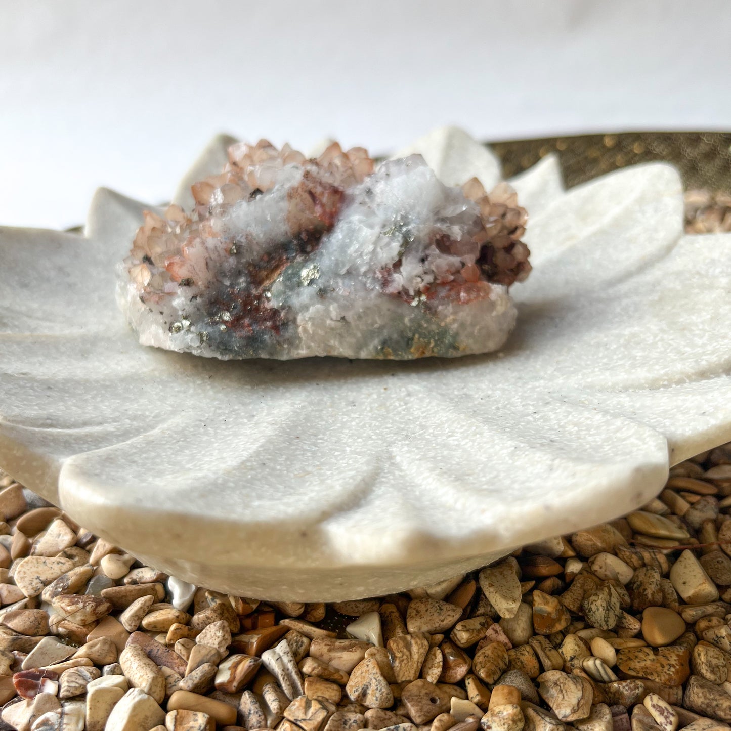 Pyrite Included Quartz 