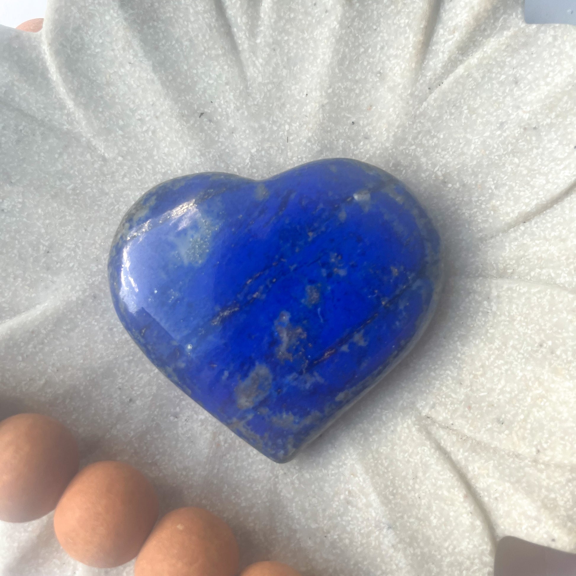 Lapis Lazuli Heart