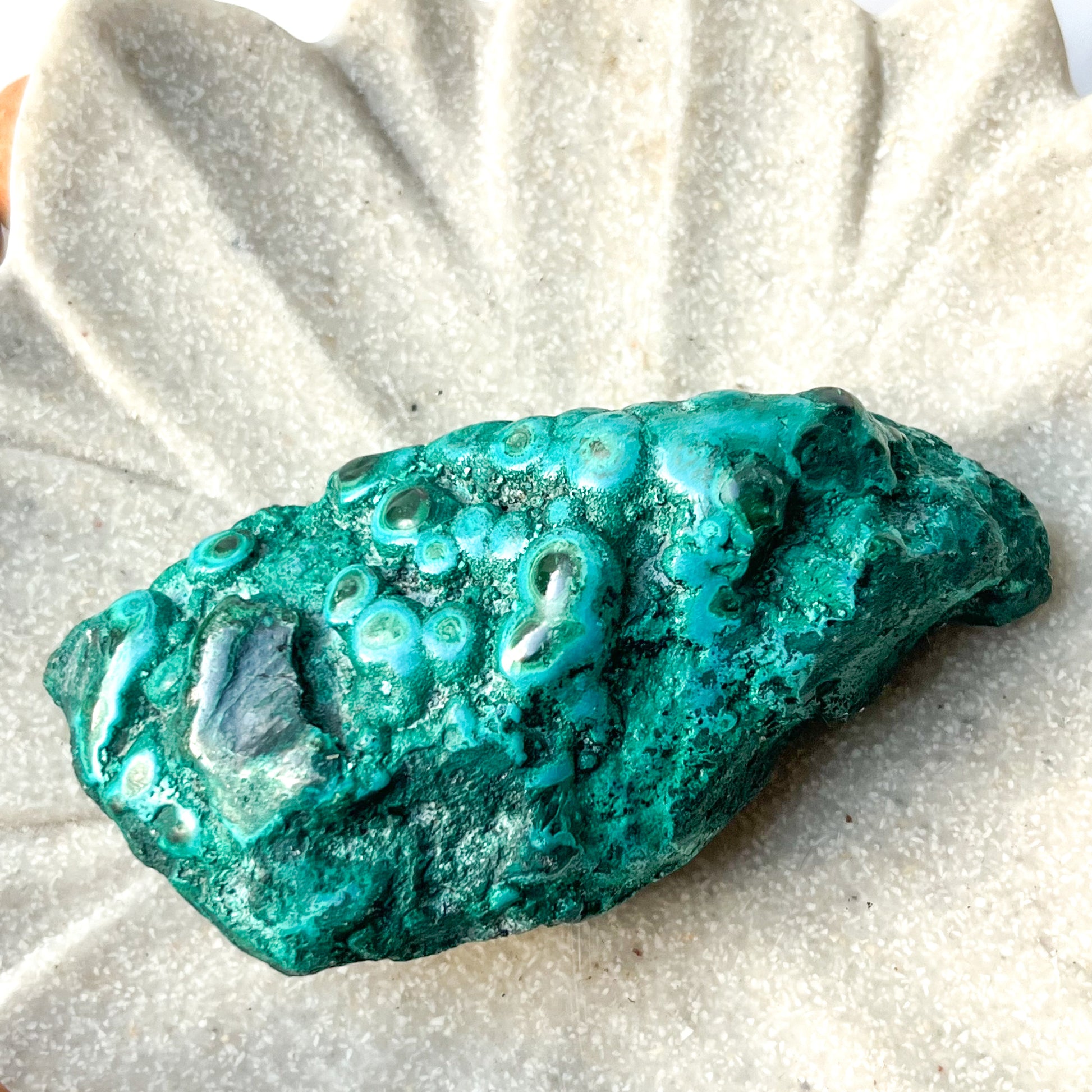 Chrysocolla Malachite Cluster 