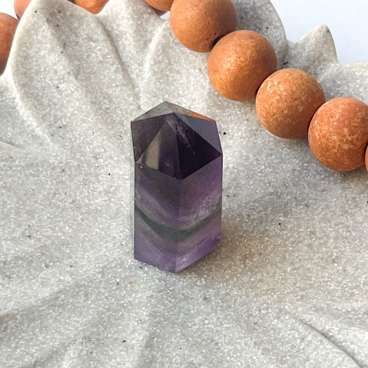 Crystal Point - Fluorite 5.5cm