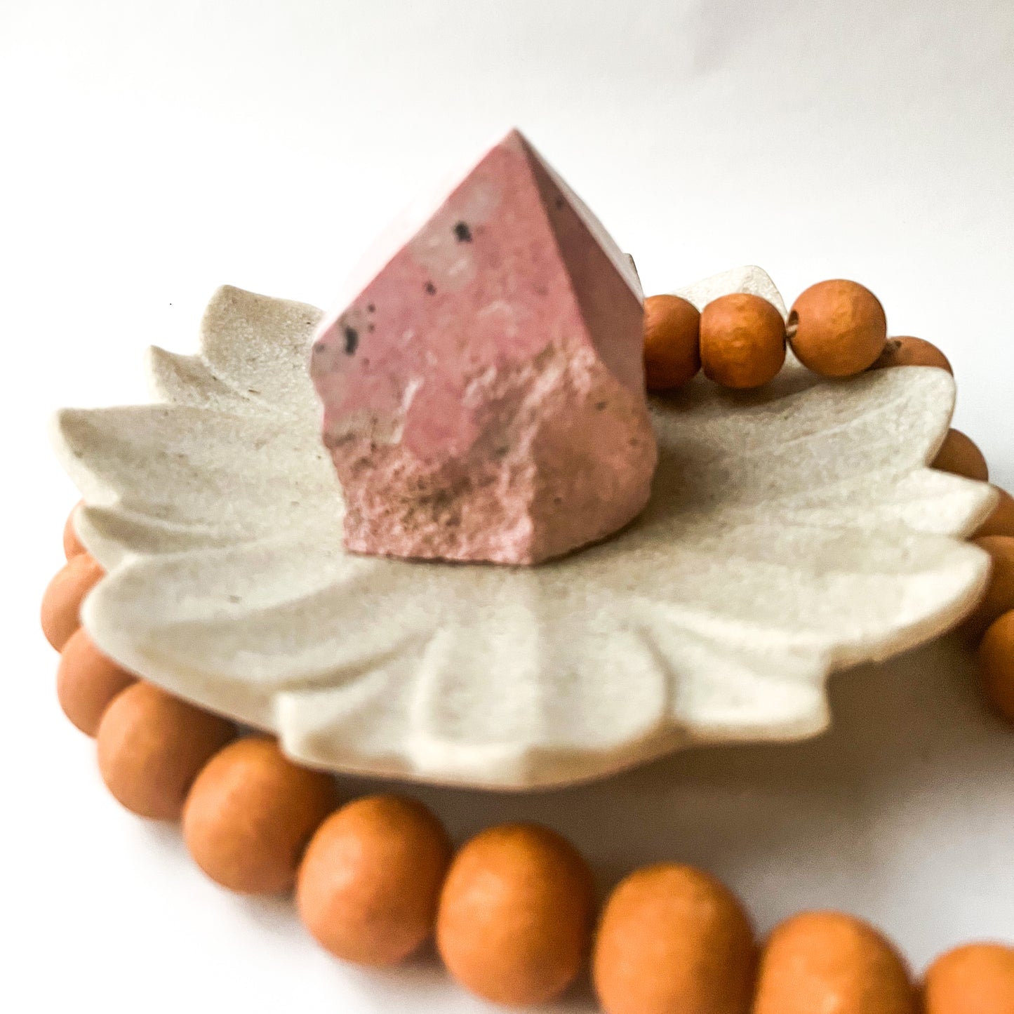 Crystal Point - Rhodonite Point