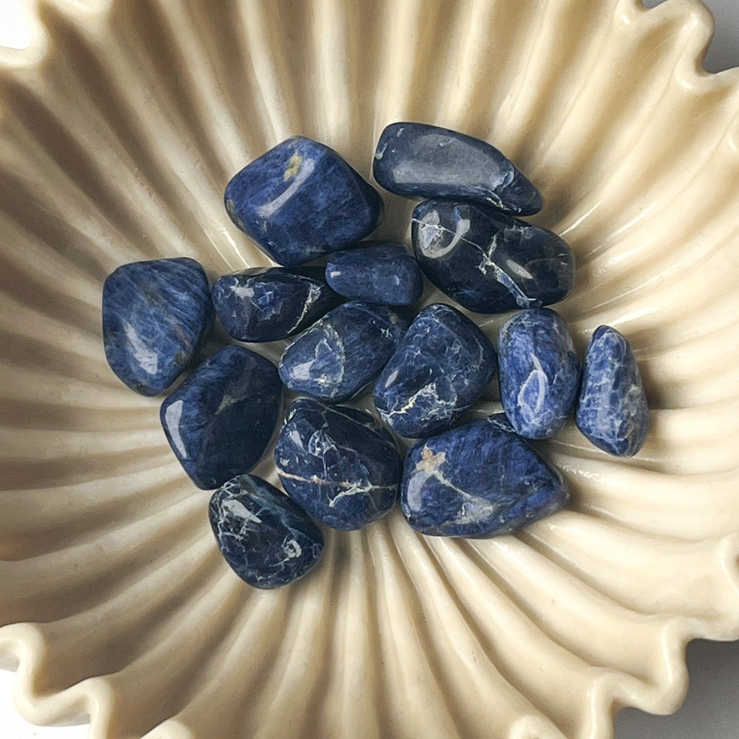 Crystal Tumble Stones - Sodalite
