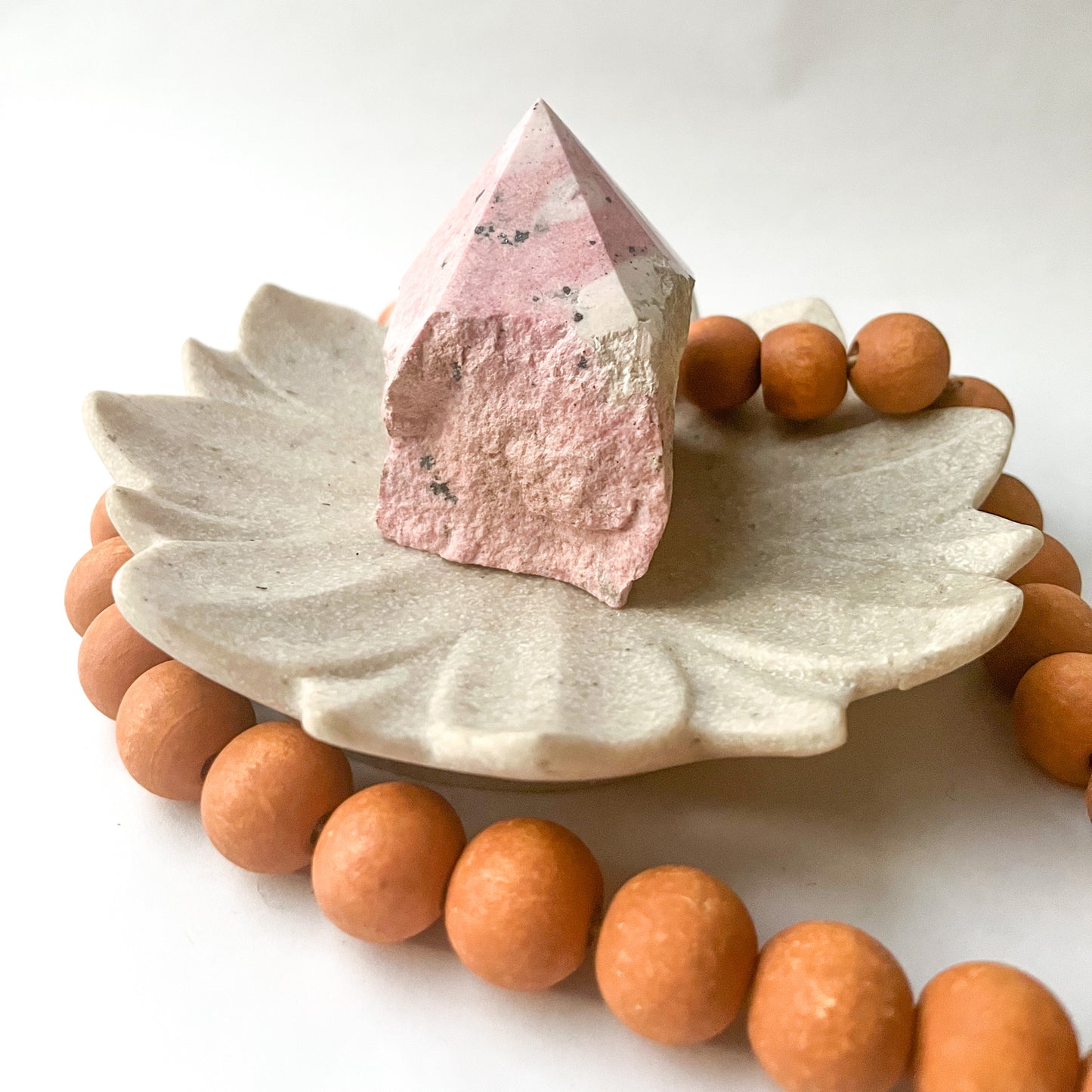 Crystal Point - Rhodonite Point