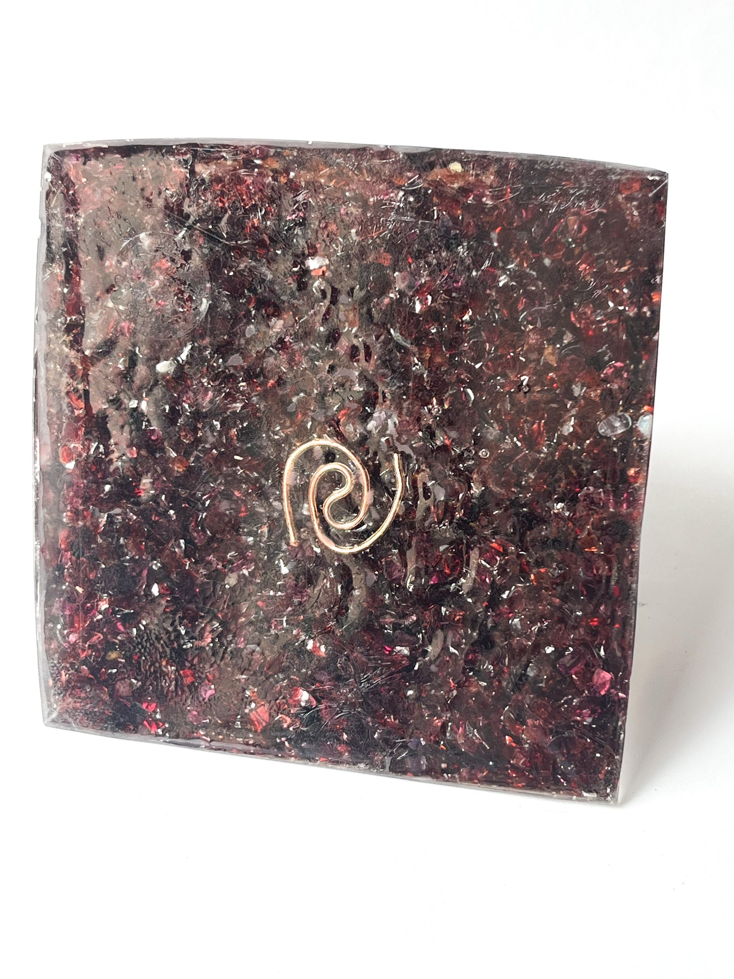 Large Orgonite Pyramid 15cm in Height - 7 Chakras