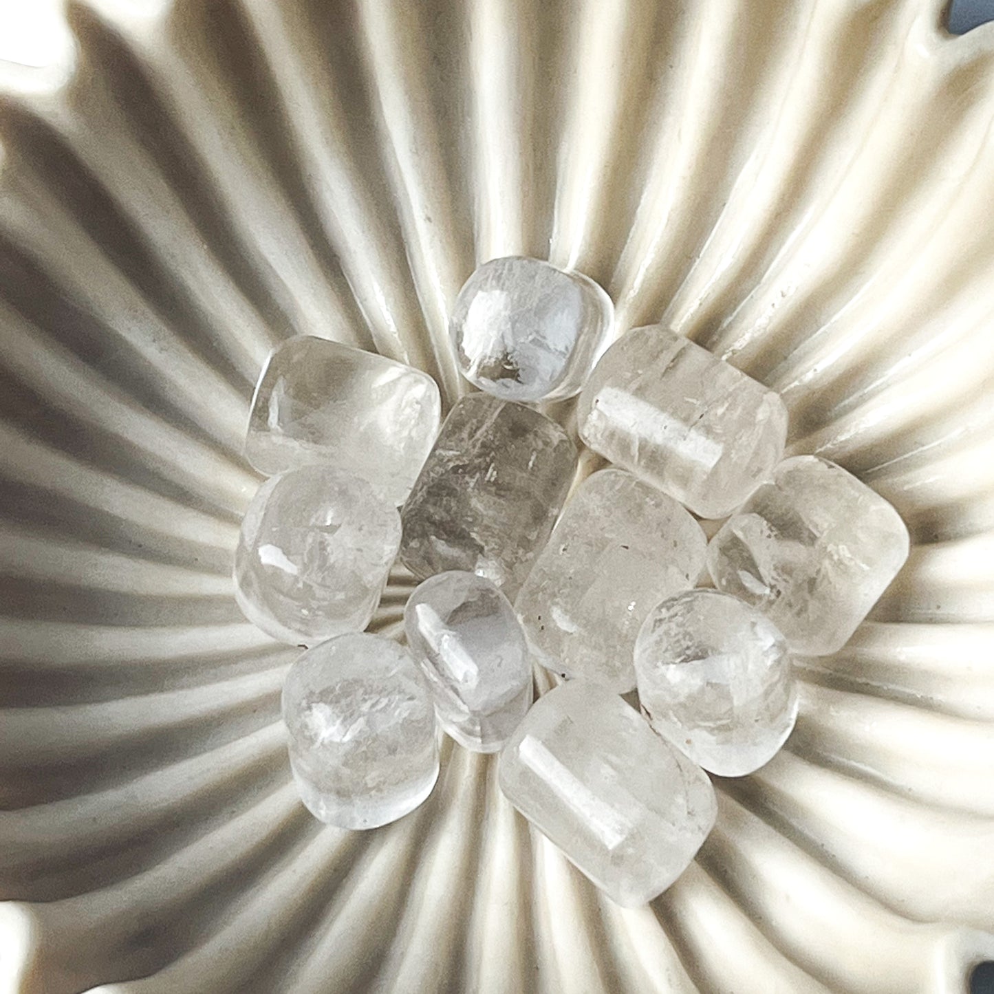 Crystal Tumble Stones - Clear Quartz